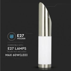 Inox zunanja stenska svetilka E27 IP44 AKCIJA
