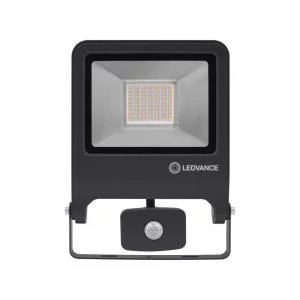 Réflecteur extérieur LED 50W avec capteur IP44 noir 9 Projecteur LED Osram noir 50W avec capteur IP44