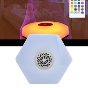 RGBW LED žarnica in bluetooth zvočnik + daljinski upravljalnik