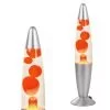 Decorative magma lava lamp orange