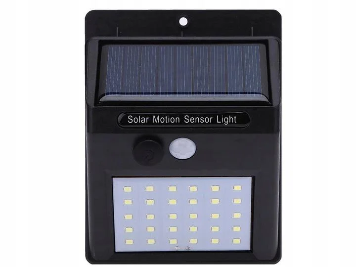 30 LED solar wall light with PIR motion sensor - picture 3