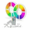 [ "RGB LED trak Brilite 10m z detektorjem gibanja in IP44 upravljalcem" ]