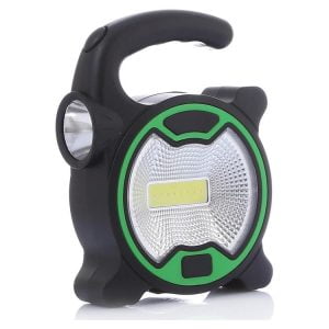 Baterijska COB LED delovna svetilka z držalom
