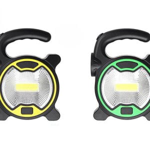 Baterijska COB LED delovna svetilka z držalom