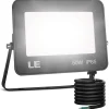 [ "Outdoor LED 50W spotlight, 5000K, IP65, 4250lm for lighting outdoor areas" ]
