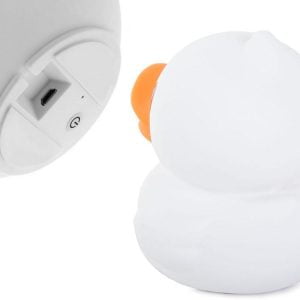 LED RGB rechargeable soft children's light touch 1200mAh USB duck + remote