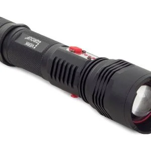 Aluminum Rechargeable LED Military Flashlight