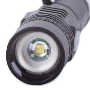 Alu akumulatorska LED CREE zoom ročna svetilka XM-L T6 400m