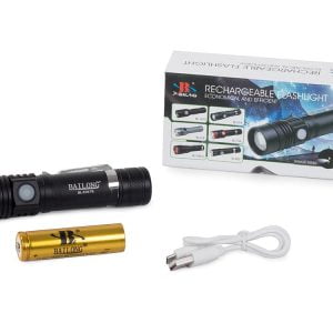 Alu akumulatorska LED CREE zoom ročna svetilka XM-L T6 400m