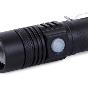 Alu akumulatorska LED CREE zoom ročna svetilka XM-L T6 400m