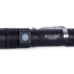 Alu akumulatorska LED CREE zoom ročna svetilka XM-L T6 400m
