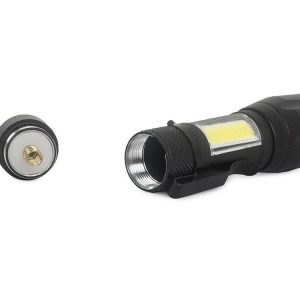 Alu baterijska LED CREE zoom ročna svetilka XP-E COB 300m