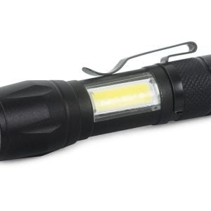 Alu baterijska LED CREE zoom ročna svetilka XP-E COB 300m