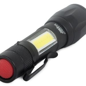 Alu baterijska LED CREE zoom ročna svetilka XP-E COB 300m