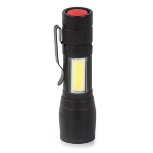 Alu baterijska LED CREE zoom ročna svetilka XP-E COB 300m