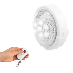 Battery 5 LED portable touch lamp + remote control 17 Battery 5 LED portable touch lamp + remote control