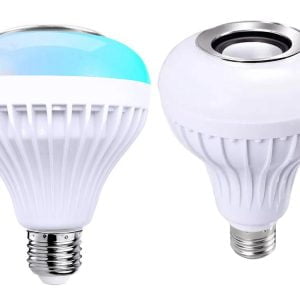 RGB LED žarnica 7W in bluetooth zvočnik + daljinski upravljalnik