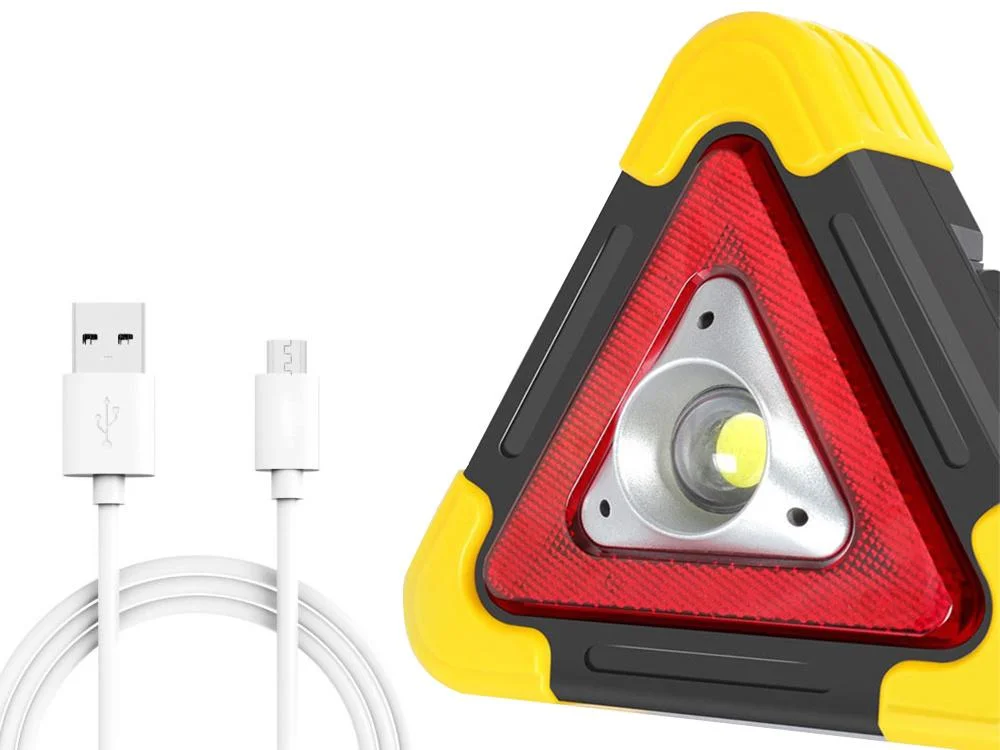 Rechargeable solar LED warning triangle and USB power bank - image 11