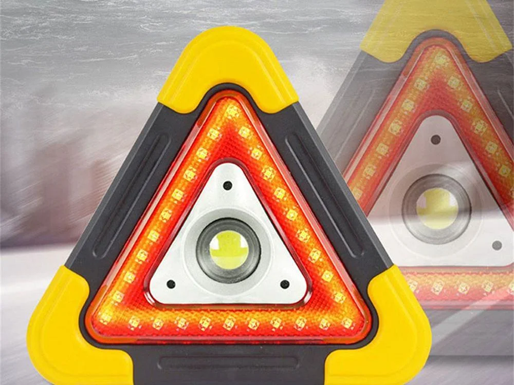 Rechargeable solar LED warning triangle and USB power bank - image 14