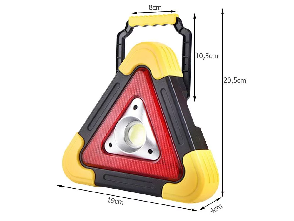 Rechargeable solar LED warning triangle and USB power bank - image 7