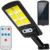 Solar 120 LED COB road lamp with PIR motion sensor + remote control