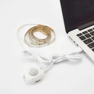 Set belega LED traku, 120cm, z USB in senzorjem gibanja