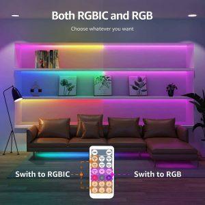 5m Set LED trak RGB samolepilni 150 LED SMD 5050 glasbeni