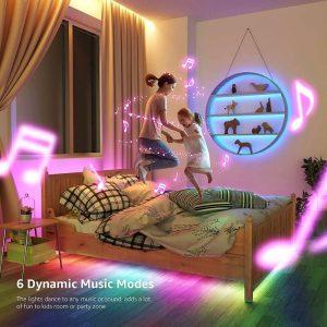5m Set LED trak RGB samolepilni 150 LED SMD 5050 glasbeni