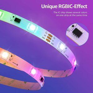 5m Set LED trak RGB samolepilni 150 LED SMD 5050 glasbeni