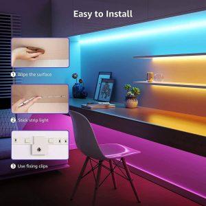 5m Set LED trak RGB samolepilni 150 LED SMD 5050 glasbeni
