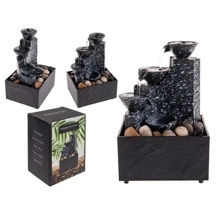 LED stone fountain with decorative stones USB 4 LED stone fountain with decorative stones USB - image 2