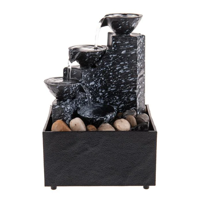 LED stone fountain with decorative stones USB 6 LED stone fountain with decorative stones USB - image 4