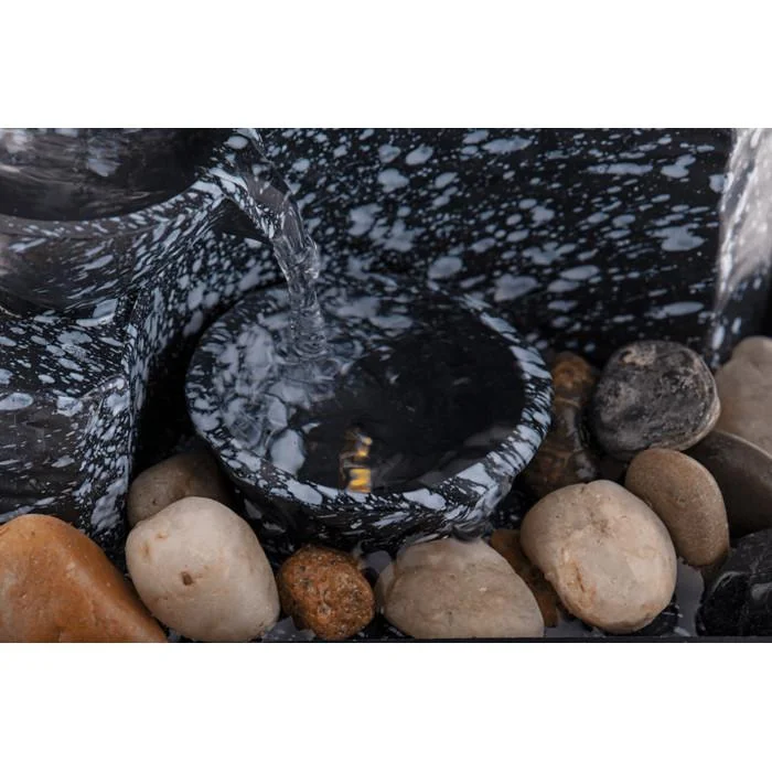 LED stone fountain with decorative stones USB 8 LED stone fountain with decorative stones USB - image 6