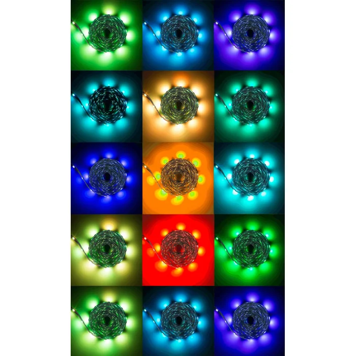 Set USB TV LED RGB strip television