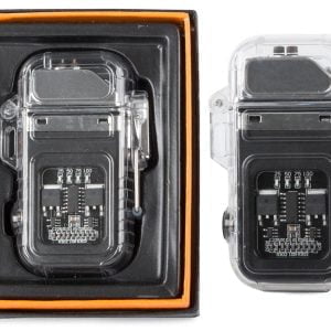 2v1 aku. plazma vžigalnik z COB LED svetilko USB 7,5cm