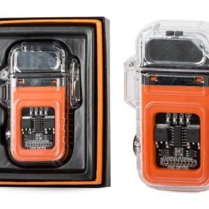 2v1 aku. plazma vžigalnik z COB LED svetilko USB 7,5cm