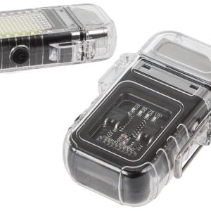 2v1 aku. plazma vžigalnik z COB LED svetilko USB 7,5cm
