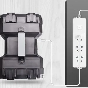 Rectangular rechargeable LED lamp with built-in USB power bank 10Ah