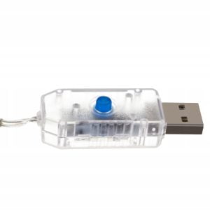 Novoletne lučke svetlobna zavesa 108 LED RGB 8 funkcij USB kroglice 16 Novoletna svetlobna zavesa LED RGB lučk s kroglicami, 8 funkcij