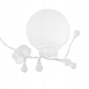Novoletne lučke svetlobna zavesa 108 LED RGB 8 funkcij USB kroglice 18 Novoletna svetlobna zavesa z 108 RGB LED kroglicami