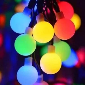 LED RGB 40 outdoor solar decorative garland 690cm 8 functions 21 LED RGB 40 outdoor solar decorative garland 690cm 8 functions