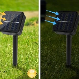 LED RGB 40 outdoor solar decorative garland 690cm 8 functions 31 LED RGB 40 outdoor solar decorative garland 690cm 8 functions