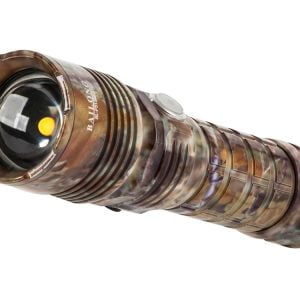 a close up of a flashlight