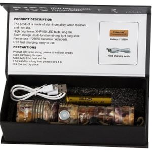 a box with a battery and a usb cable