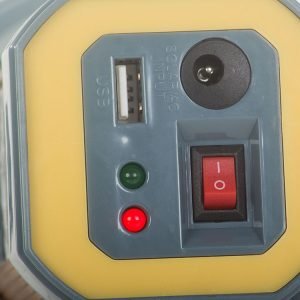 3v1 aku. solarna reflektorska LED COB xm-l l2 ročna svetilka