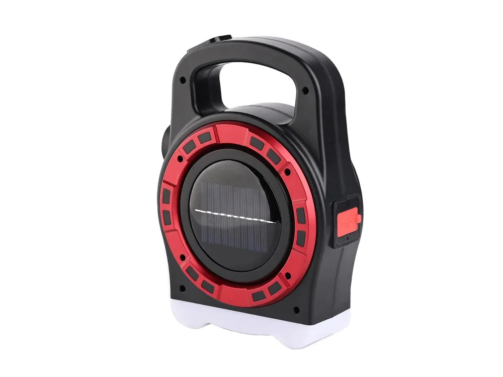 3v1 polnilna solarna LED COB ročna svetilka in powerbank
