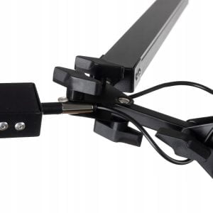 USB 80 LED gibljiva namizna svetilka na podstavku