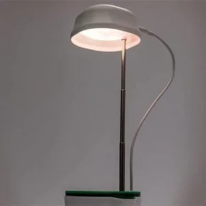 a lamp with a wire