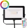 [ "Zunanji IP65 LED RGBW reflektor 10W z daljinskim upravljalnikom za razsvetljavo." ]