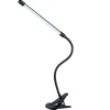 [ "Črna USB 20 LED gibljiva namizna svetilka 63cm za branje" ]